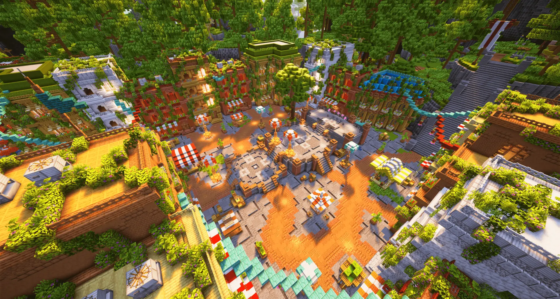 SkyRoot Spawn| 1kx1k Builds Lobby/Hub screenshot 3