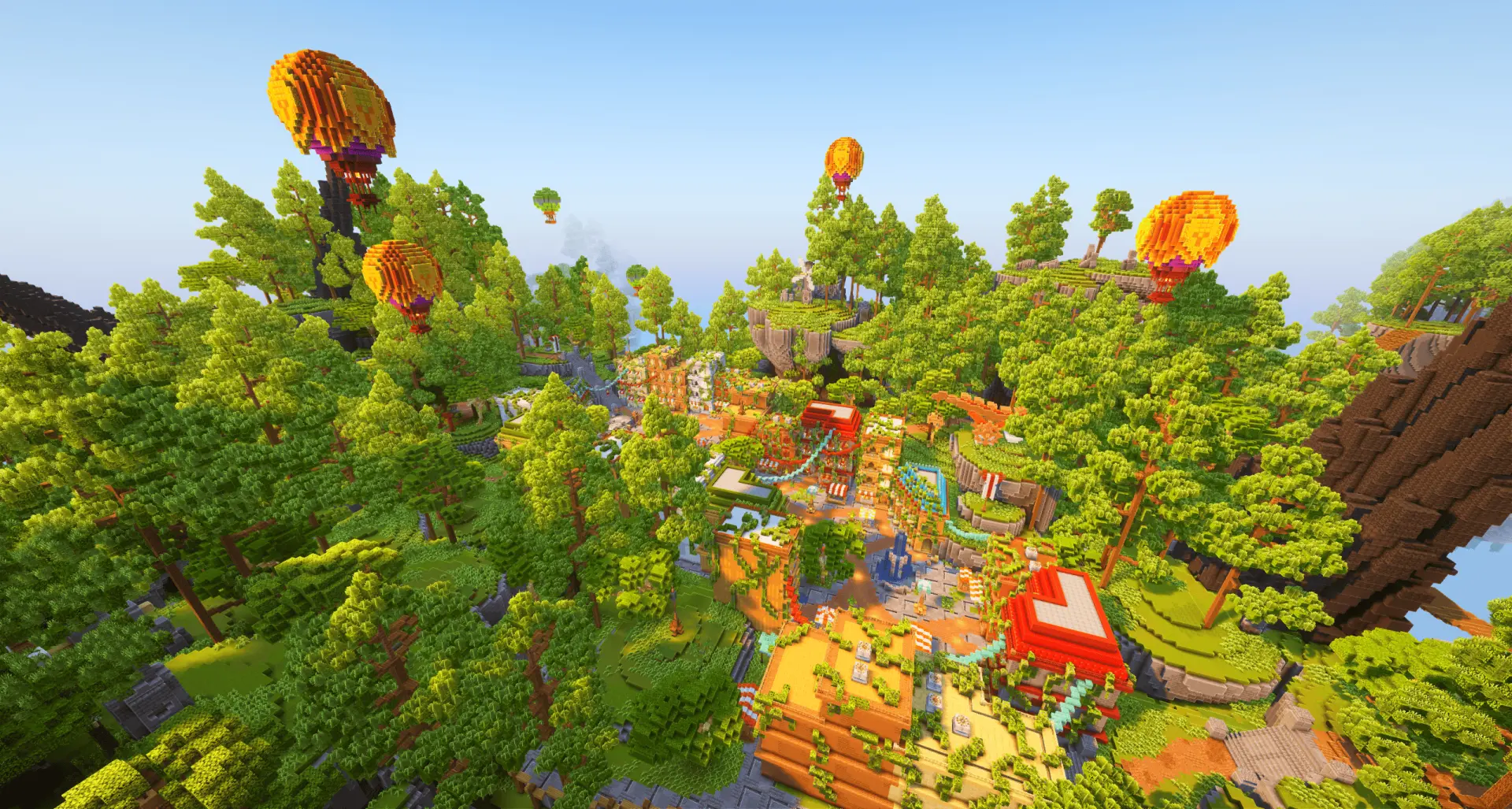 SkyRoot Spawn| 1kx1k Builds Lobby/Hub screenshot 5