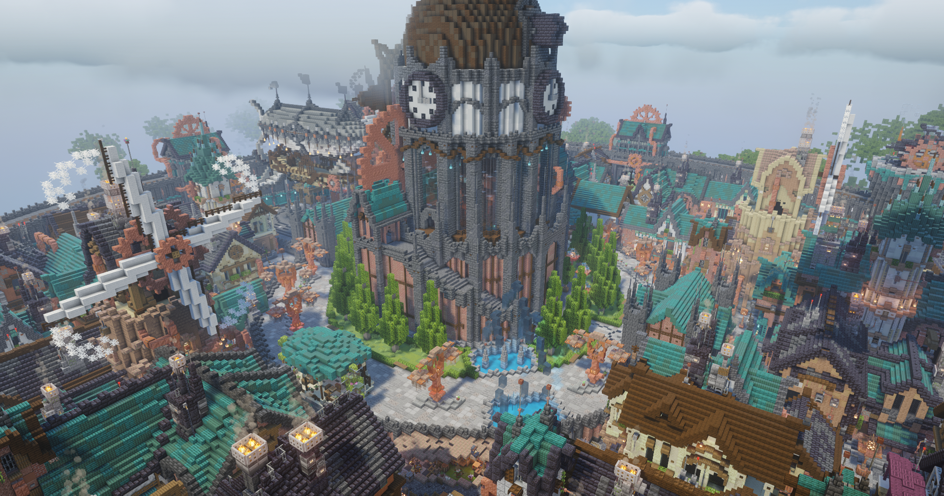 Ironclad Steampunk City Builds Spawn screenshot 4