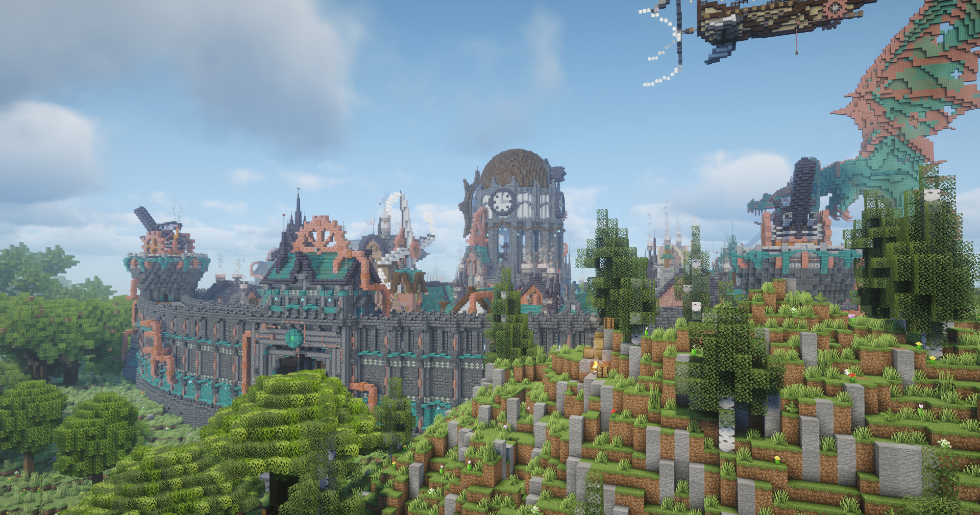 Ironclad Steampunk City Builds Spawn screenshot 5