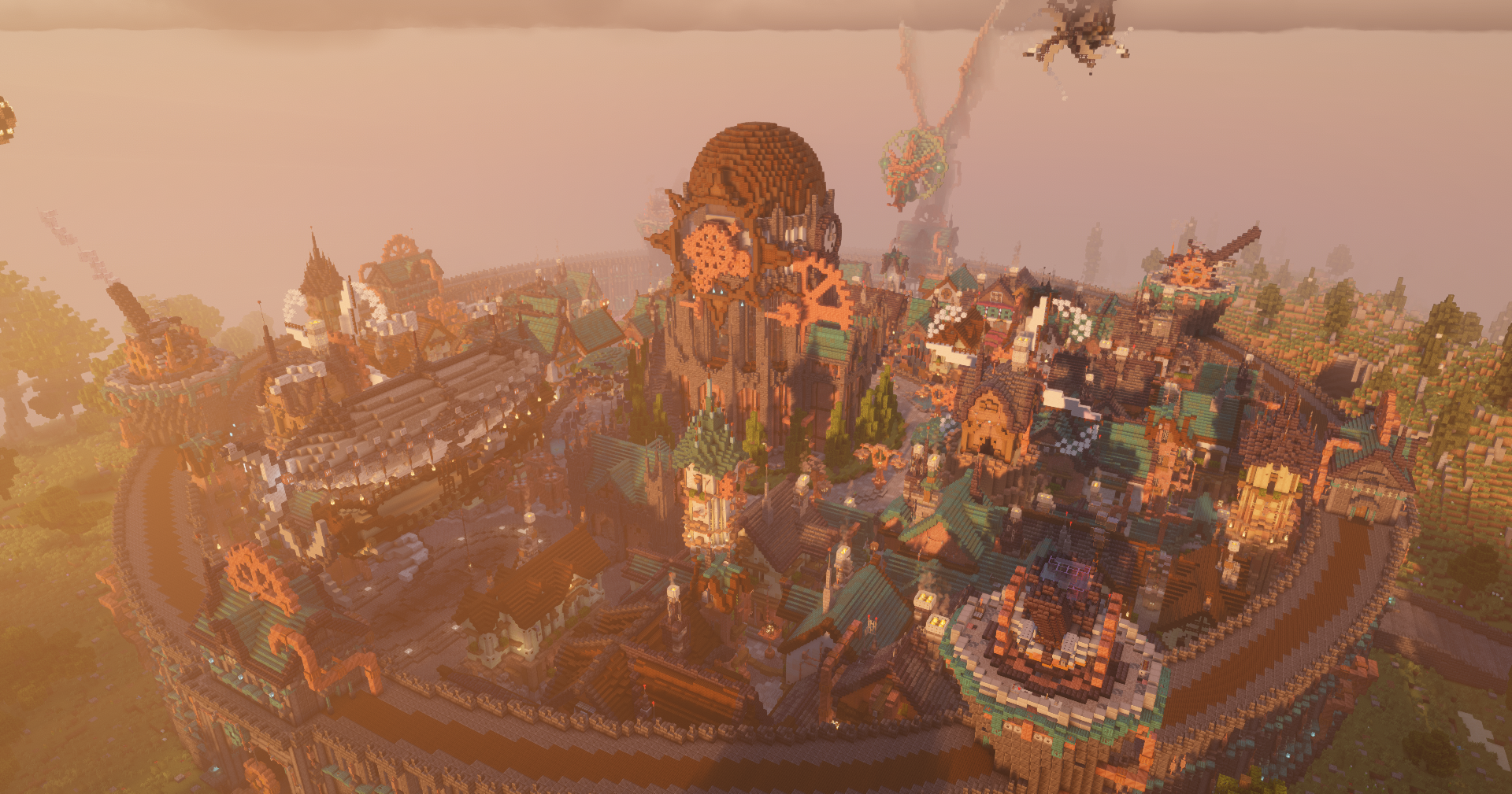 Ironclad Steampunk City Builds Spawn screenshot 7