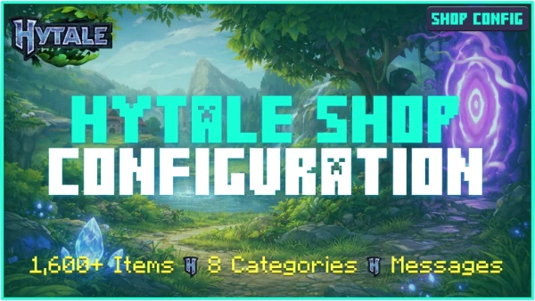 Hytale Shop Configuration 