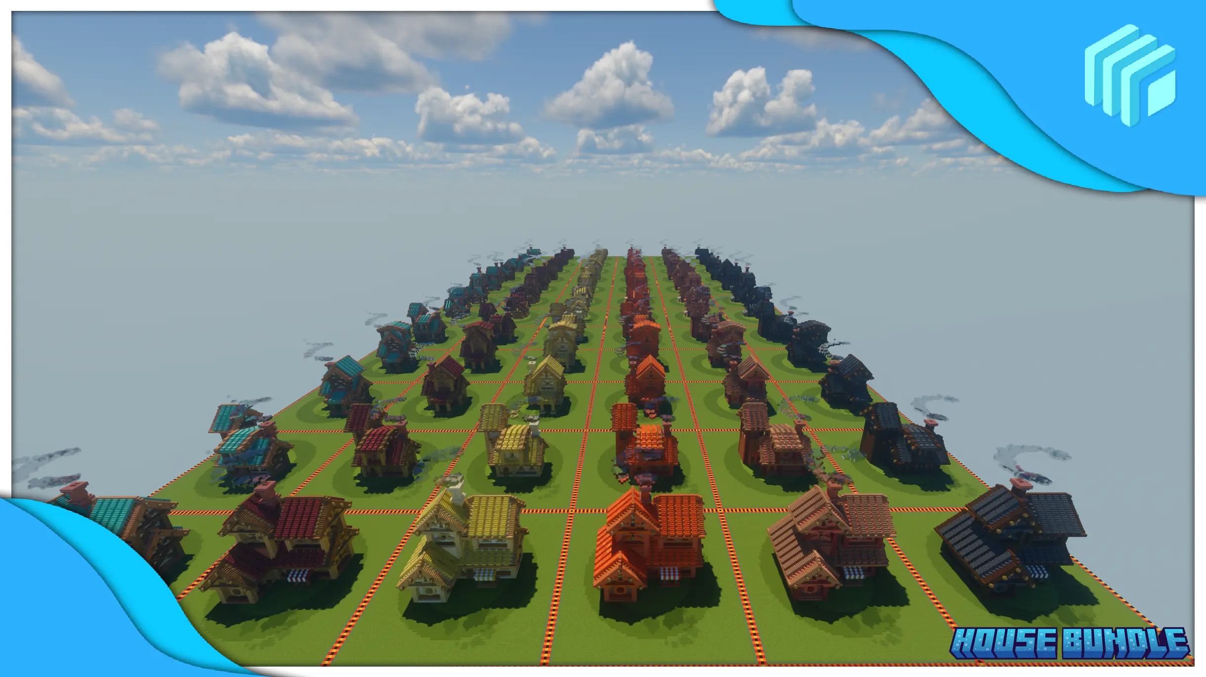 Detailled houses pack | 72 assets