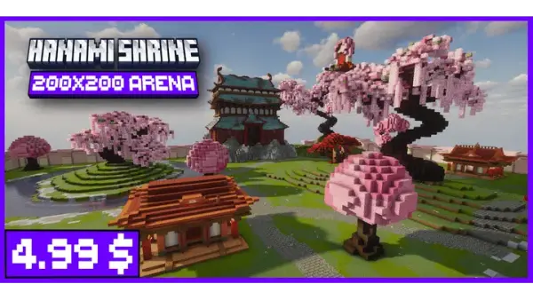 Hanami Shrine | Minecraft PvP Arena