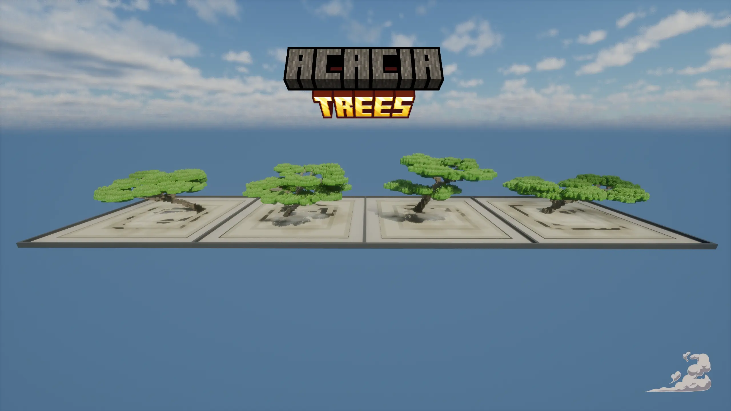 DustyBuilds | Acacia Tree Pack | Asset 