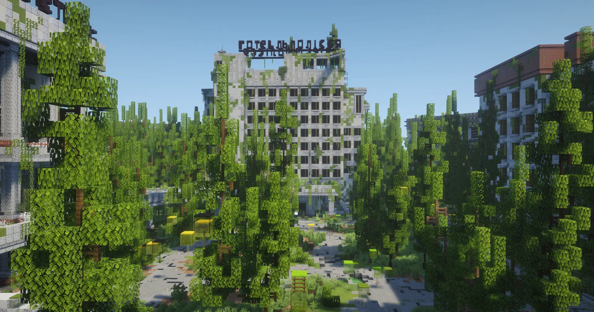 Chernobyl Parkour Builds Parkour screenshot 1