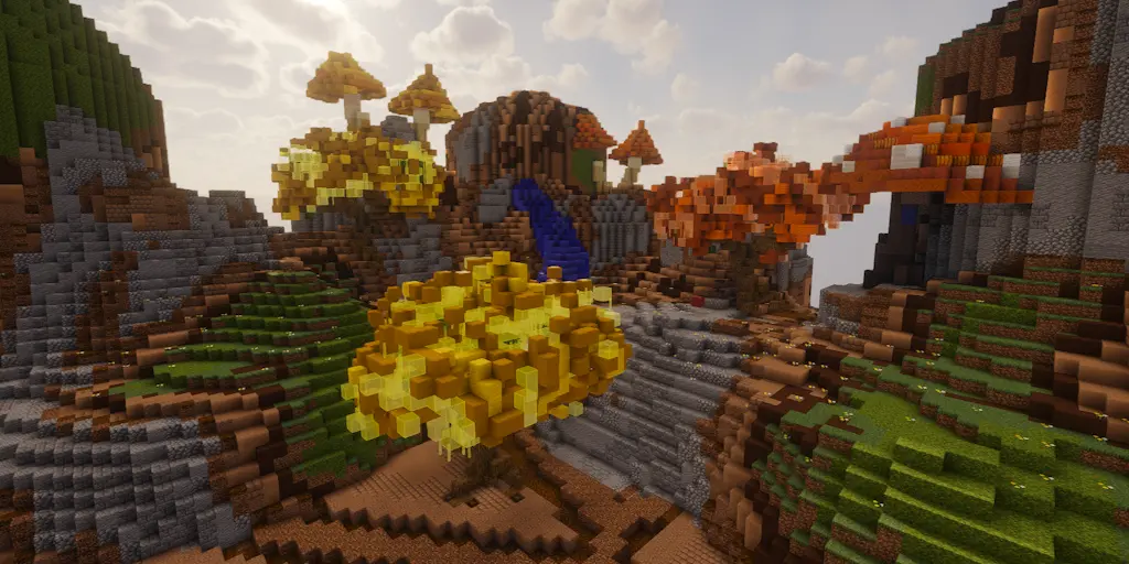 Autumnfall | Minecraft PvP Arena Builds Arena screenshot 2
