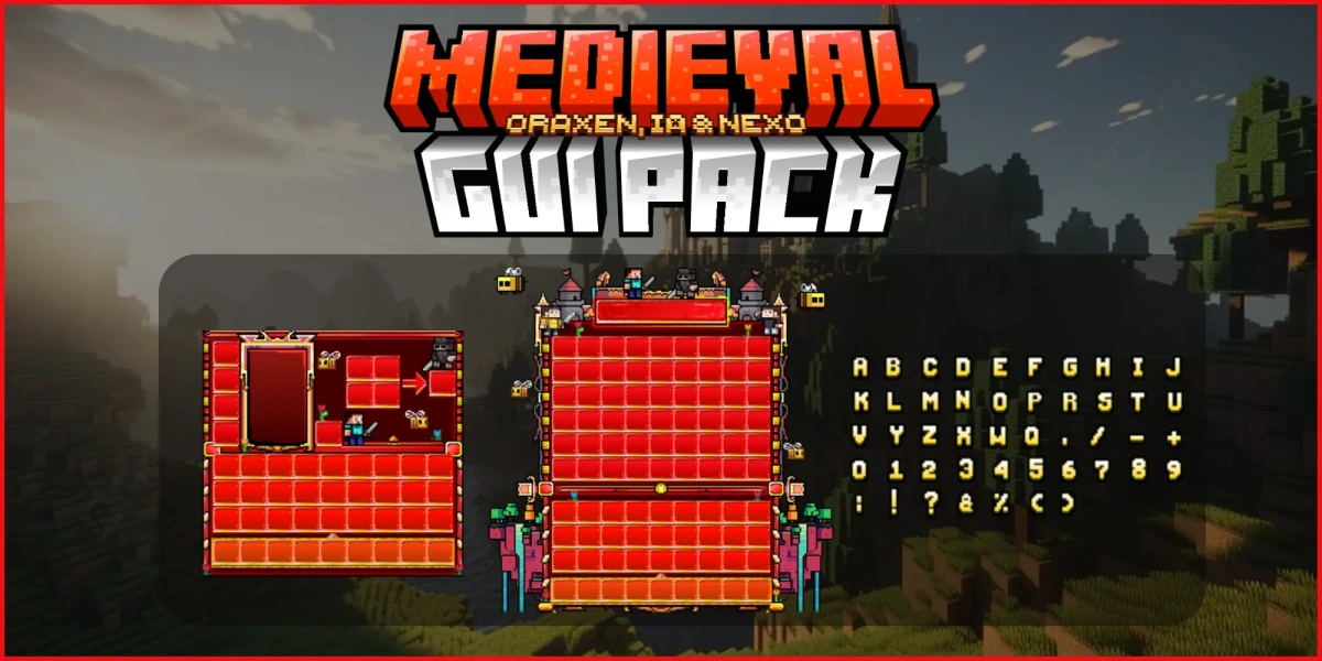 Medieval GUI Pack | Oraxen, IA & Nexo
