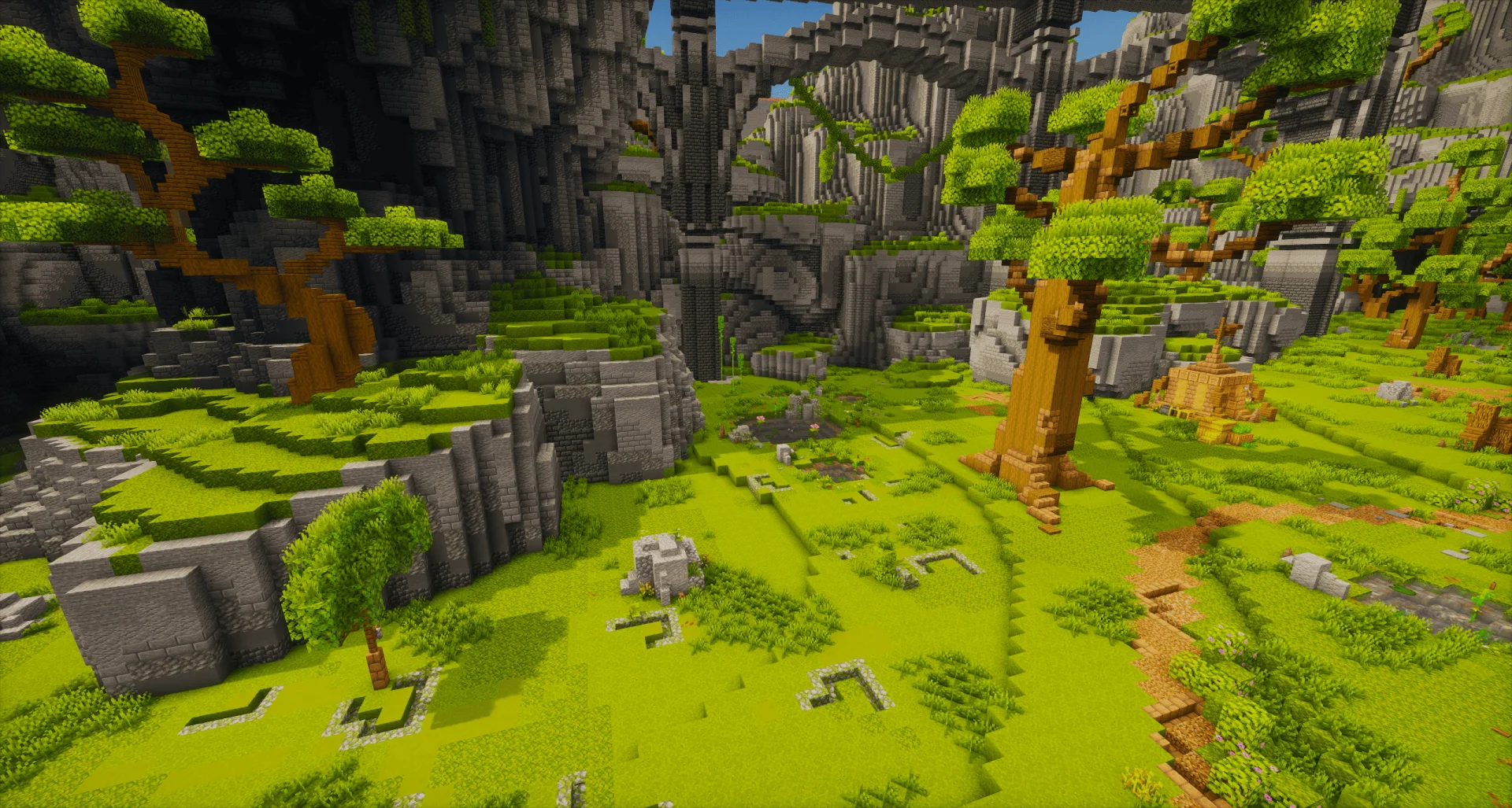 Natural Dungeon | 1k x 1k Builds Dungeon screenshot 7
