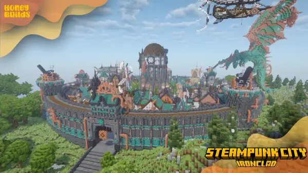 Ironclad Steampunk City