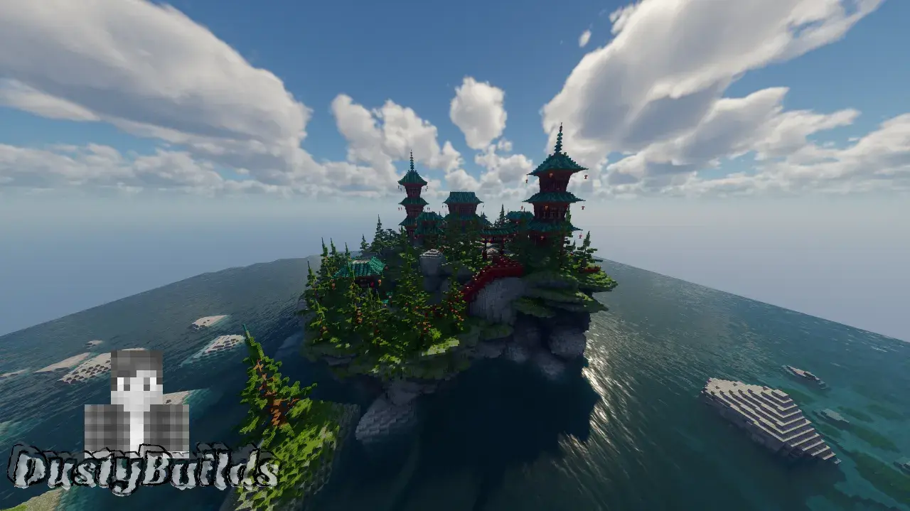 DustyBuilds | Japanese Temple Hub 