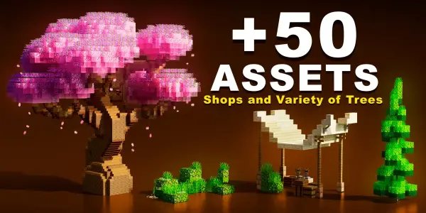Trees & Markets | Asset Pack