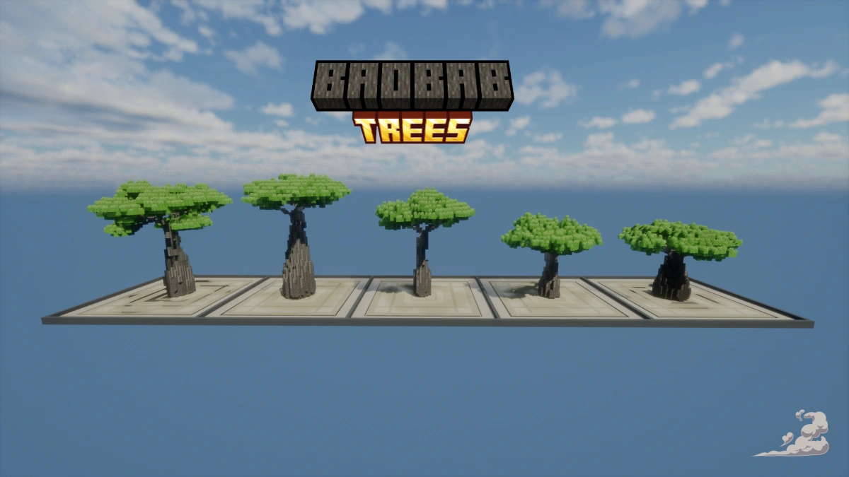 DustyBuilds | Baobab Tree Pack | Asset