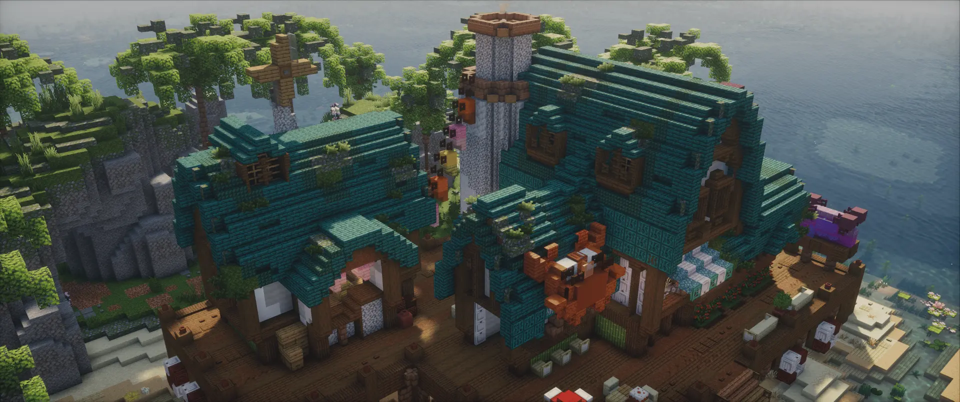 AFK zone | 300x300 | Beach Resort Builds Spawn screenshot 3