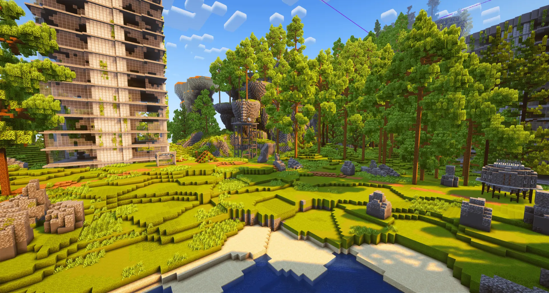 Lost Island 02 | 1kx1k Builds World screenshot 1