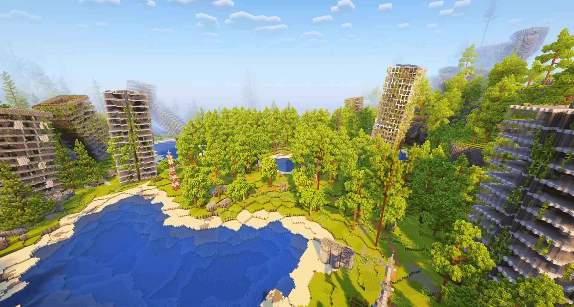 Lost Island 02 | 1kx1k Builds World screenshot 3