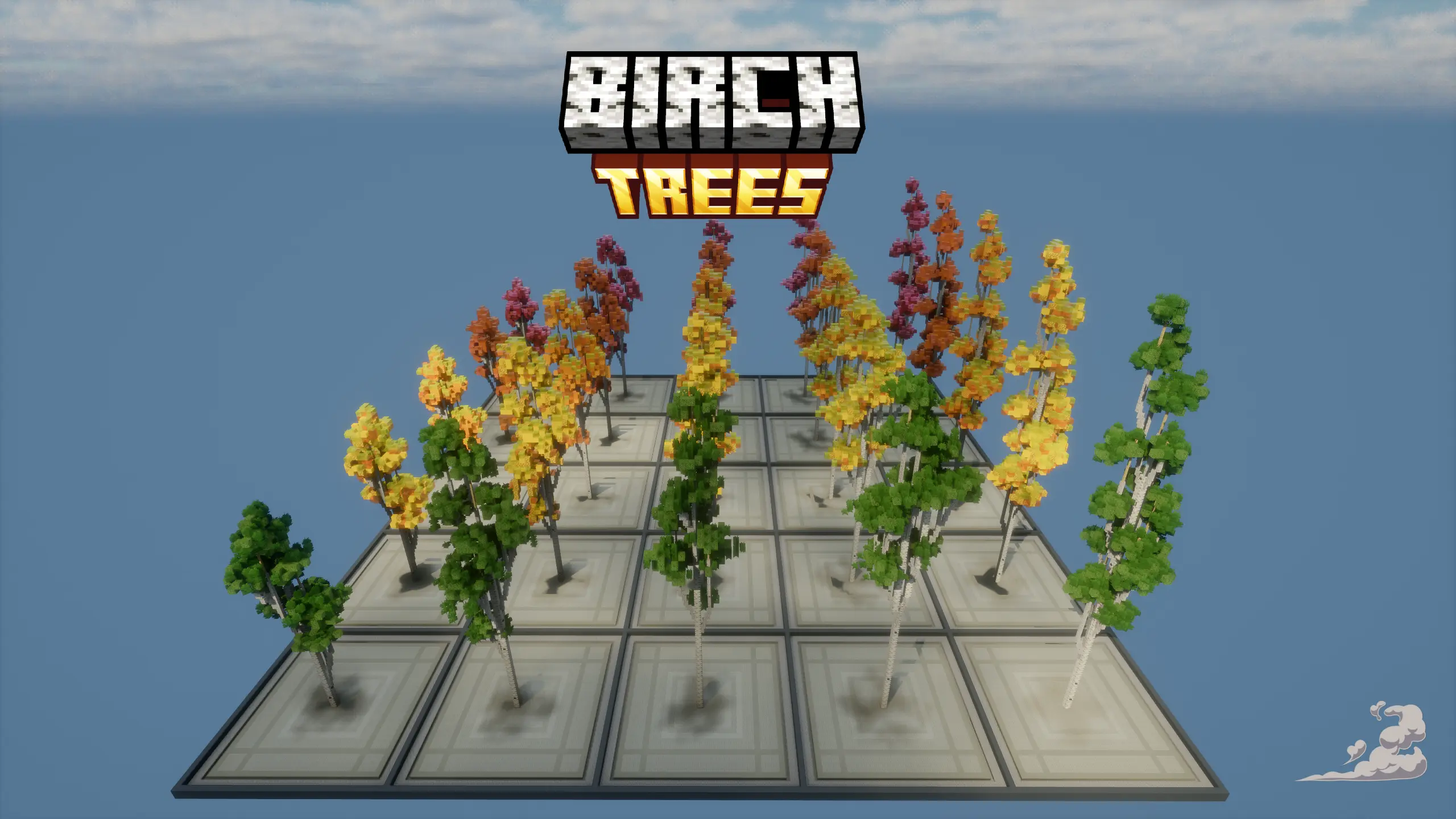 DustyBuilds | Autumn Birch Tree | Pack