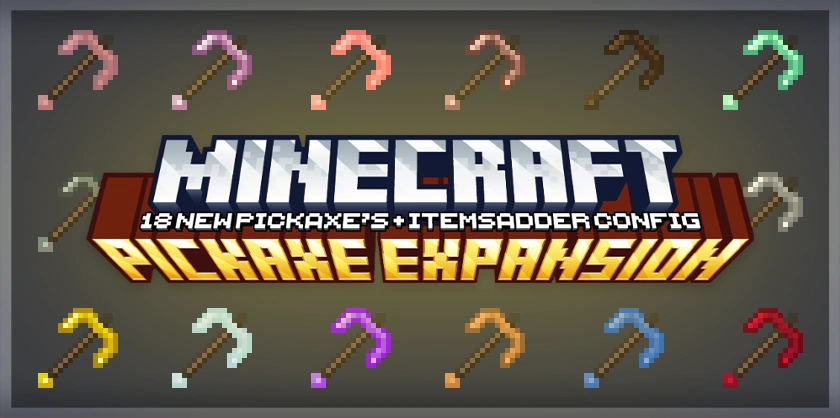 Pickaxe Expansion Pack - 18 NEW Pickaxe