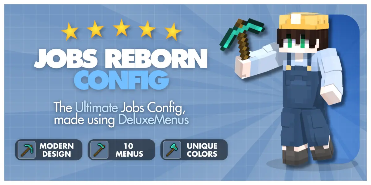 JobsReborn Config | Menus & Jobs