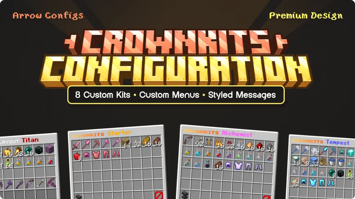 CrownKits Config | 8 Kit Set