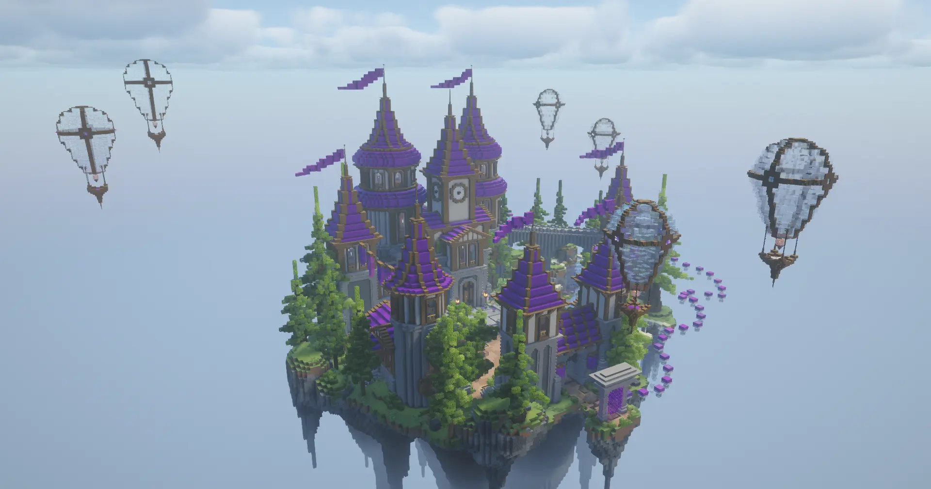 Floating Castle Lobby Builds Spawn screenshot 3