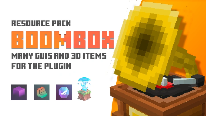 BoomBox - Resource pack with songs
