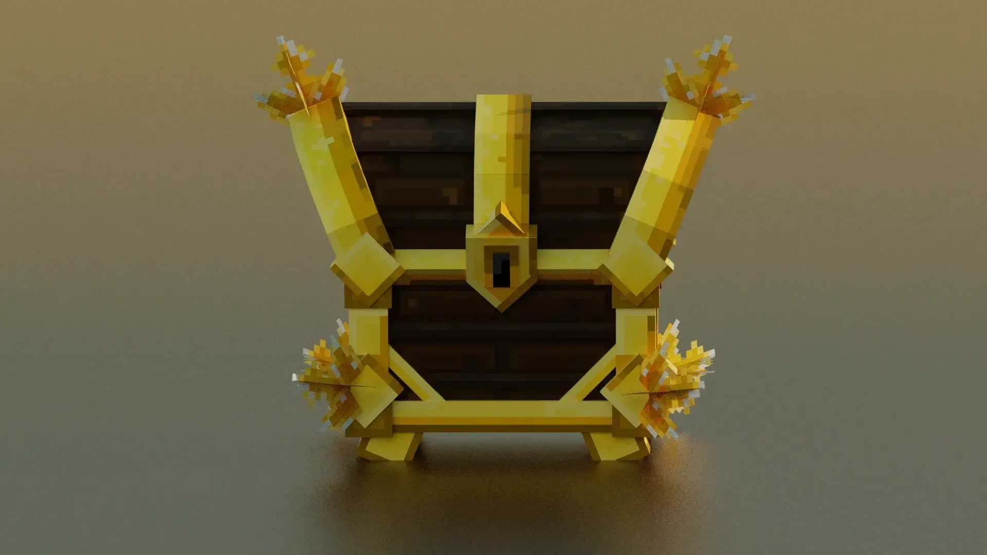 9x Golden Chest Pack Models Crate screenshot 4