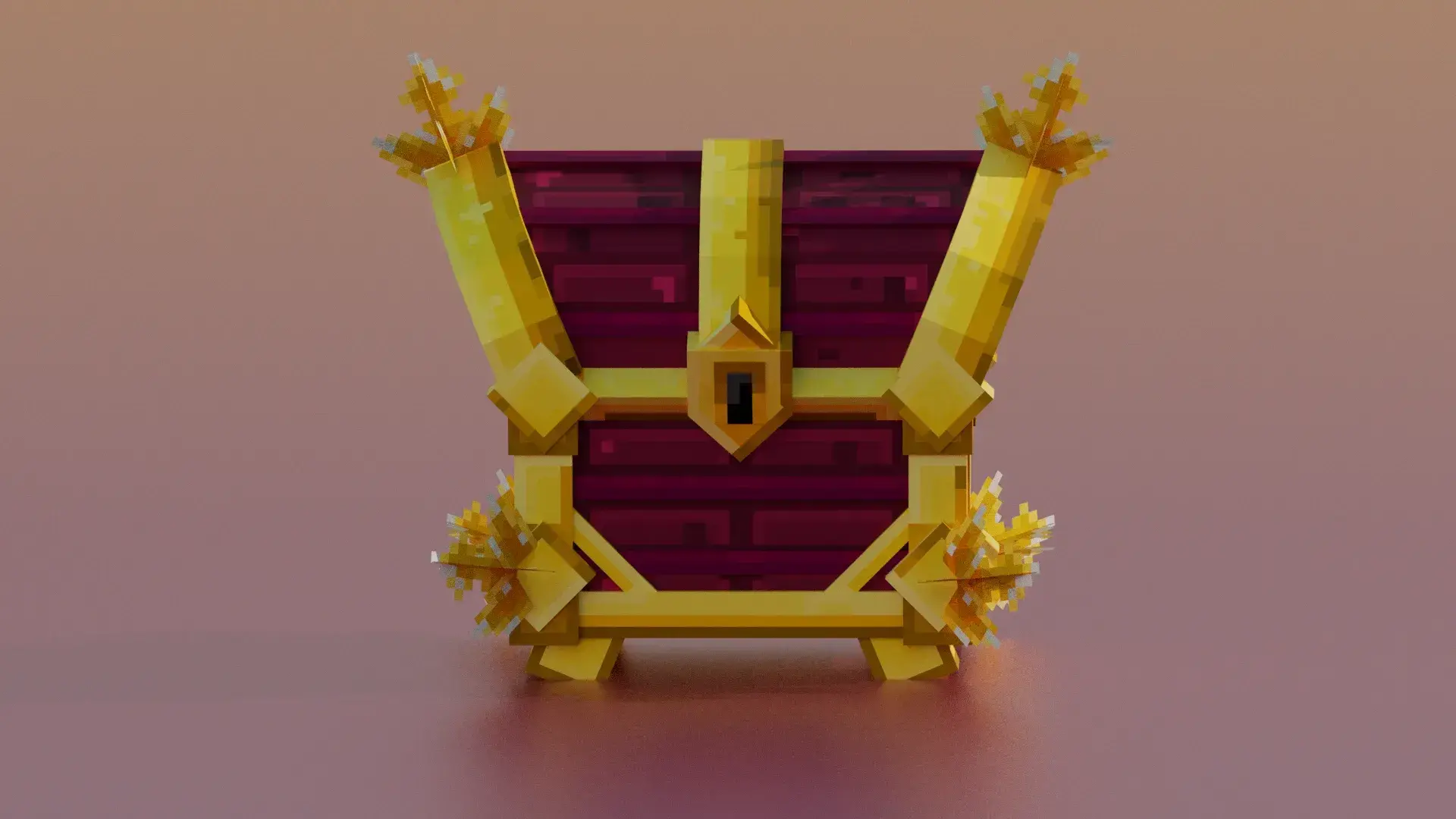 9x Golden Chest Pack Models Crate screenshot 5