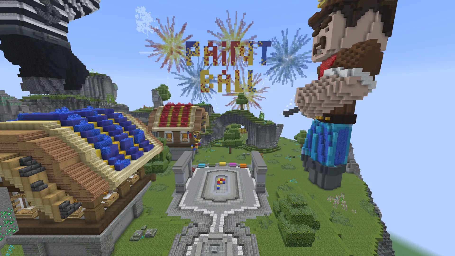 Paintball Lobby | Action Themed Builds Spawn screenshot 5