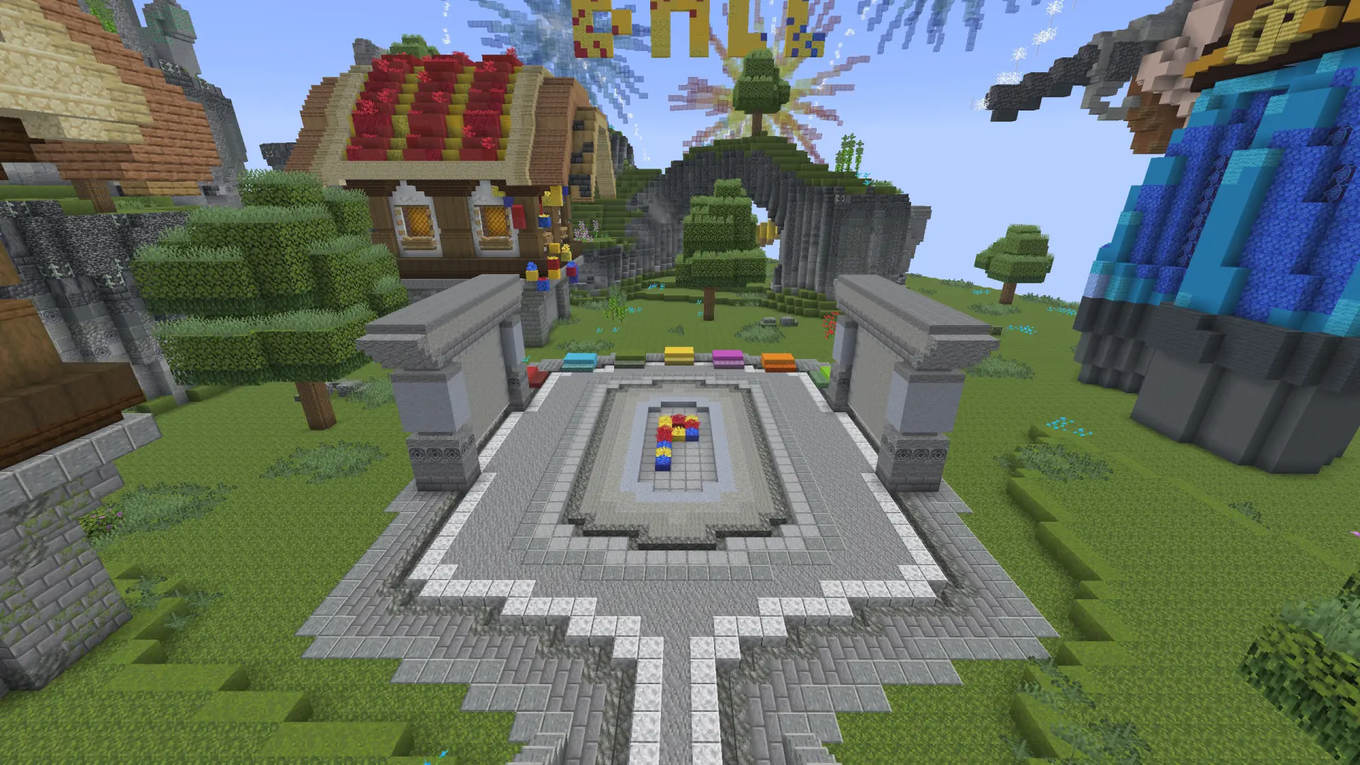 Paintball Lobby | Action Themed Builds Spawn screenshot 7