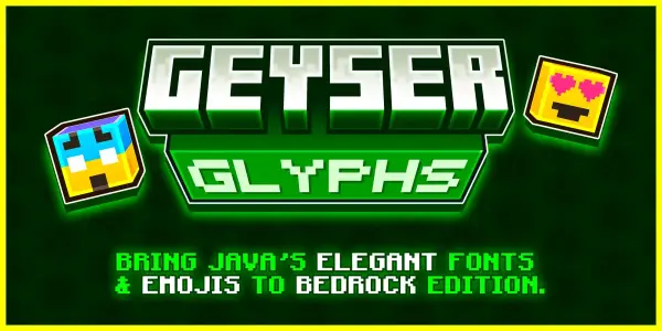 Geyser Glyphs | Visual Font Overhaul
