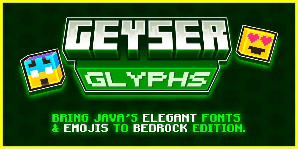 Geyser Glyphs | Visual Font Overhaul