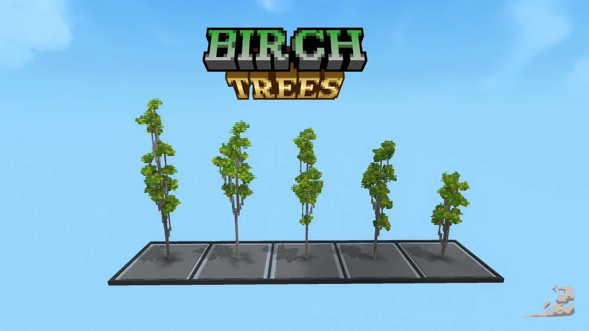 DustyBuilds | Birch Trees | Component 