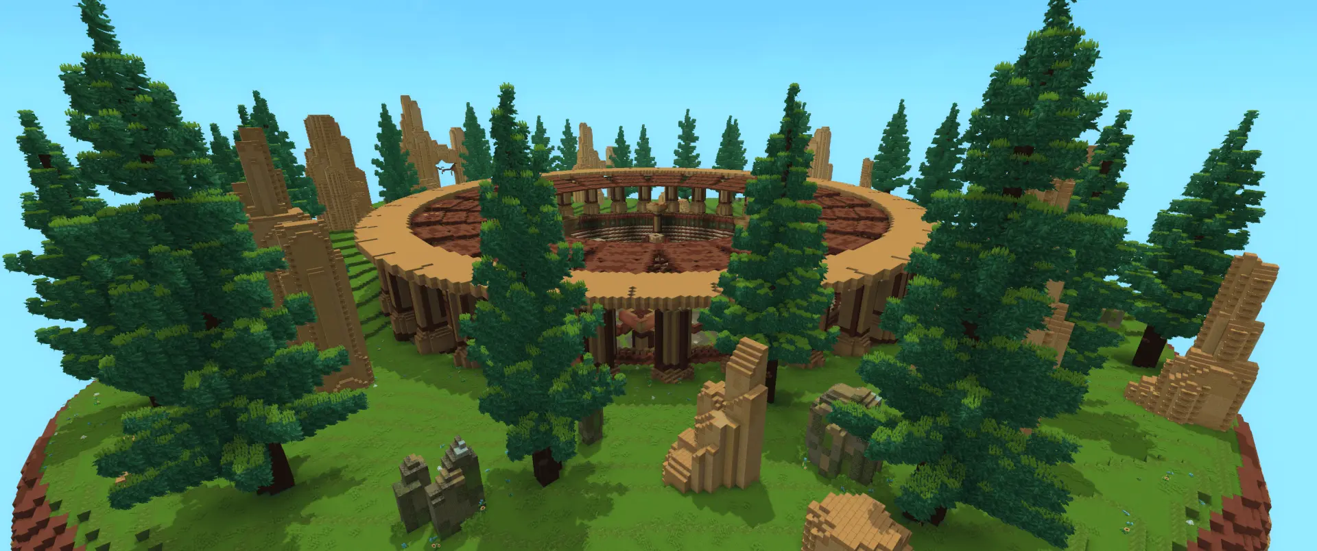Arena | 200x200 | Kweebec Champion Builds Arena screenshot 2