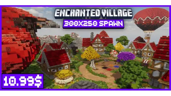 Enchanted Village | Minecraft Spawn