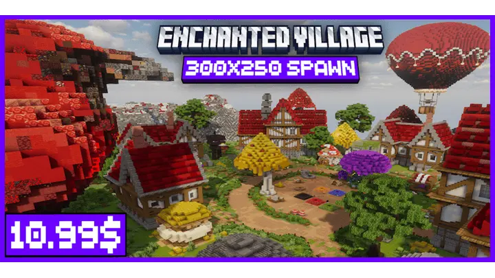 Enchanted Village | Minecraft Spawn