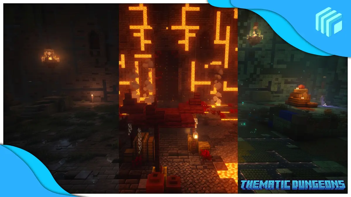 4 Thematic Dungeons | 380x450