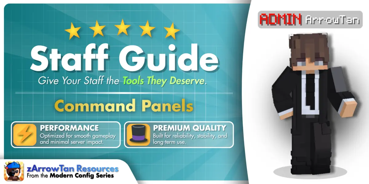 Staff Guide for CommandPanels