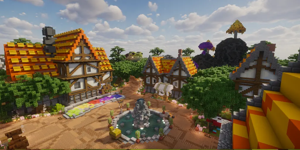 Highland Keep | Minecraft Spawn Builds Spawn screenshot 8