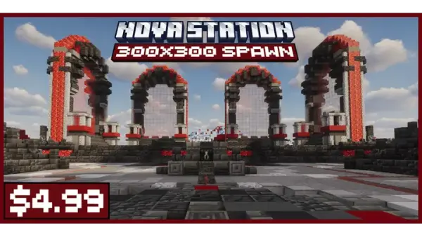 Nova Station Futuristic Space SMP Spawn