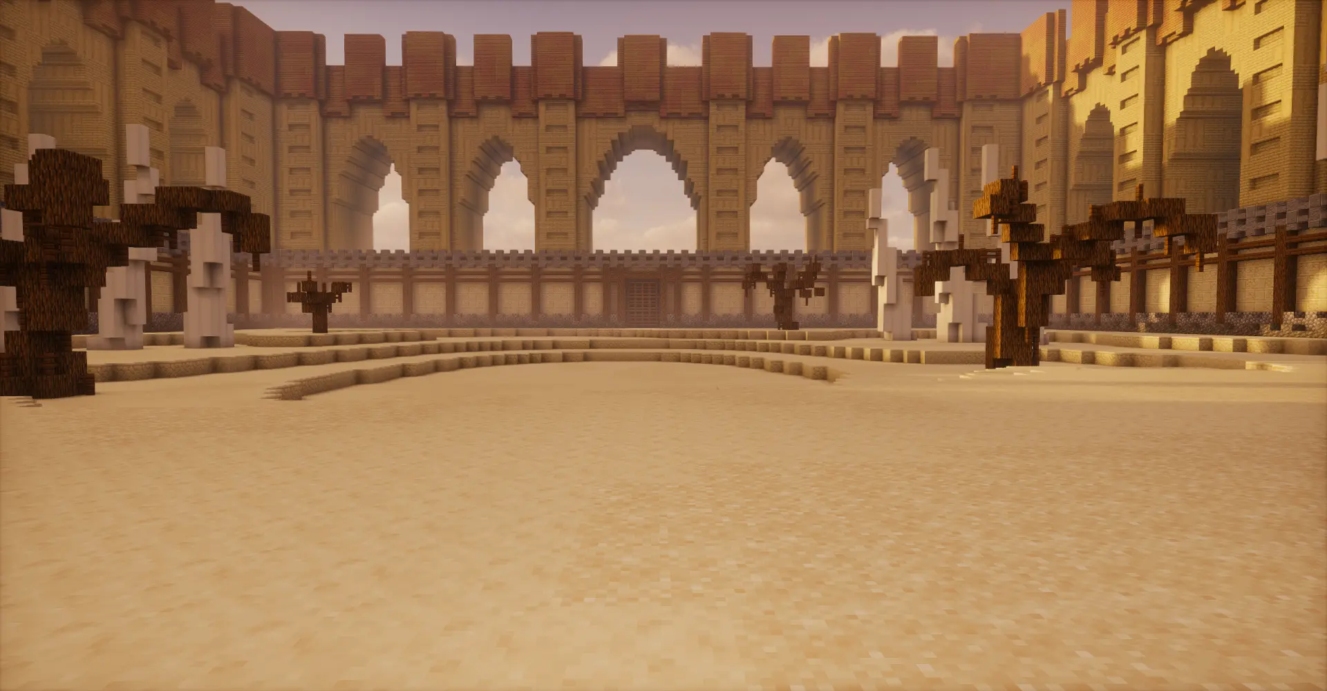 FFA Arenas | Desert & Forest Builds Arena screenshot 4