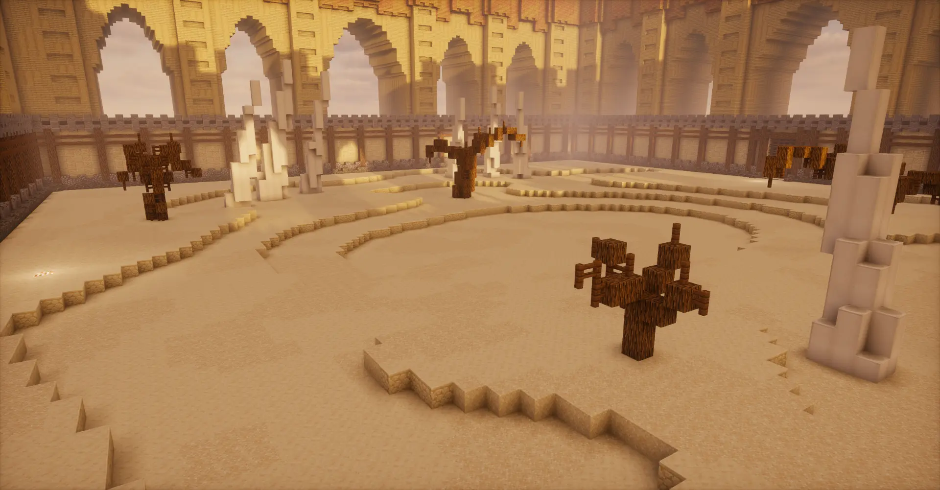 FFA Arenas | Desert & Forest Builds Arena screenshot 5