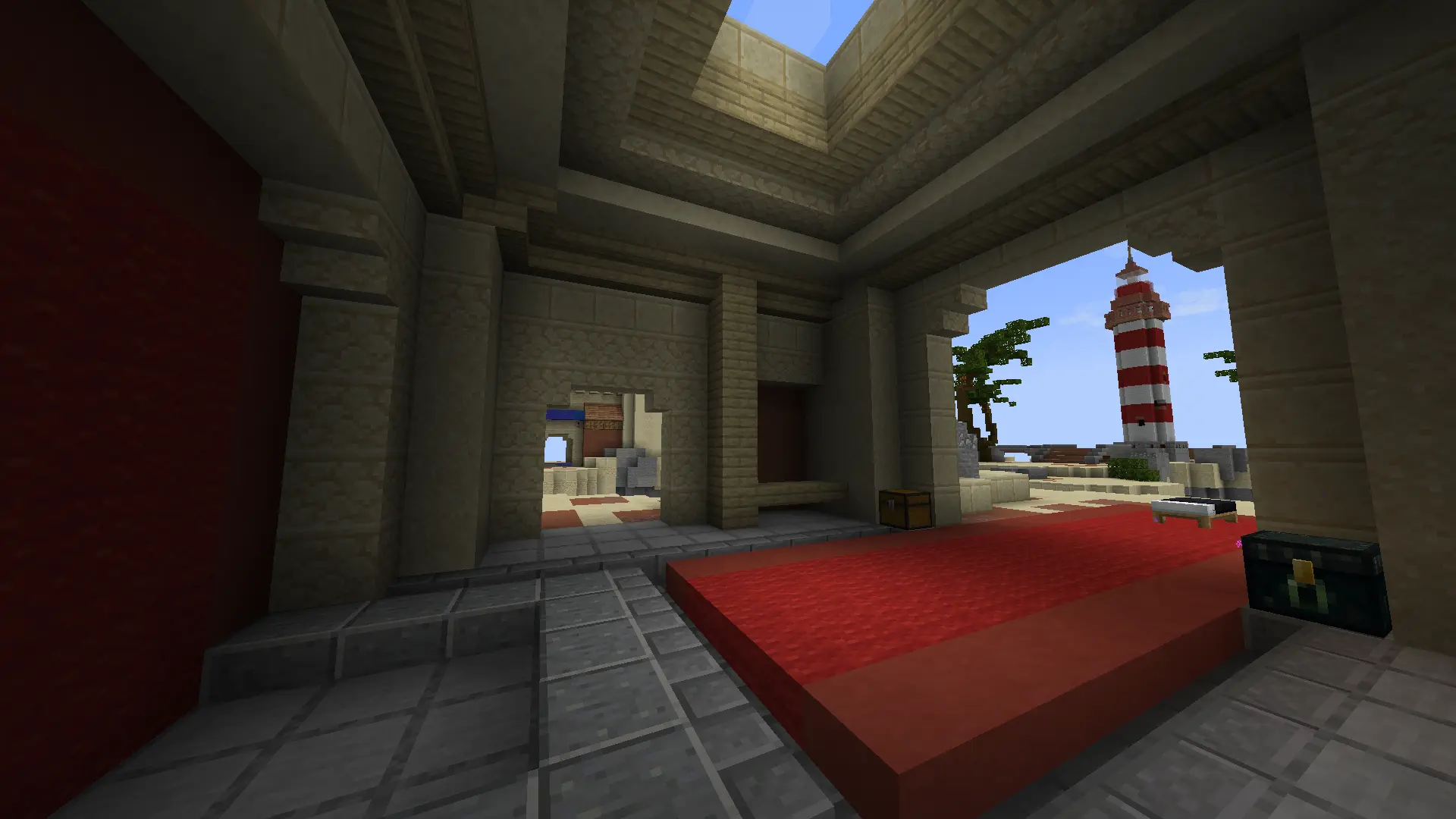 Beach | Bedwars Arena Builds Arena screenshot 1