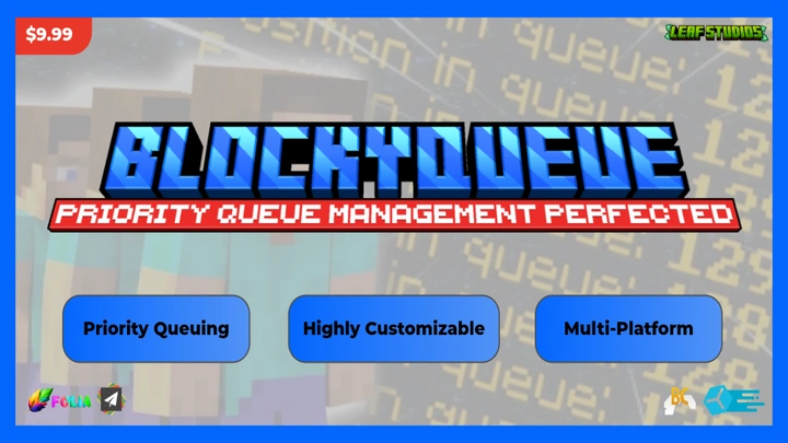 BlockyQueue | Advanced Queue System