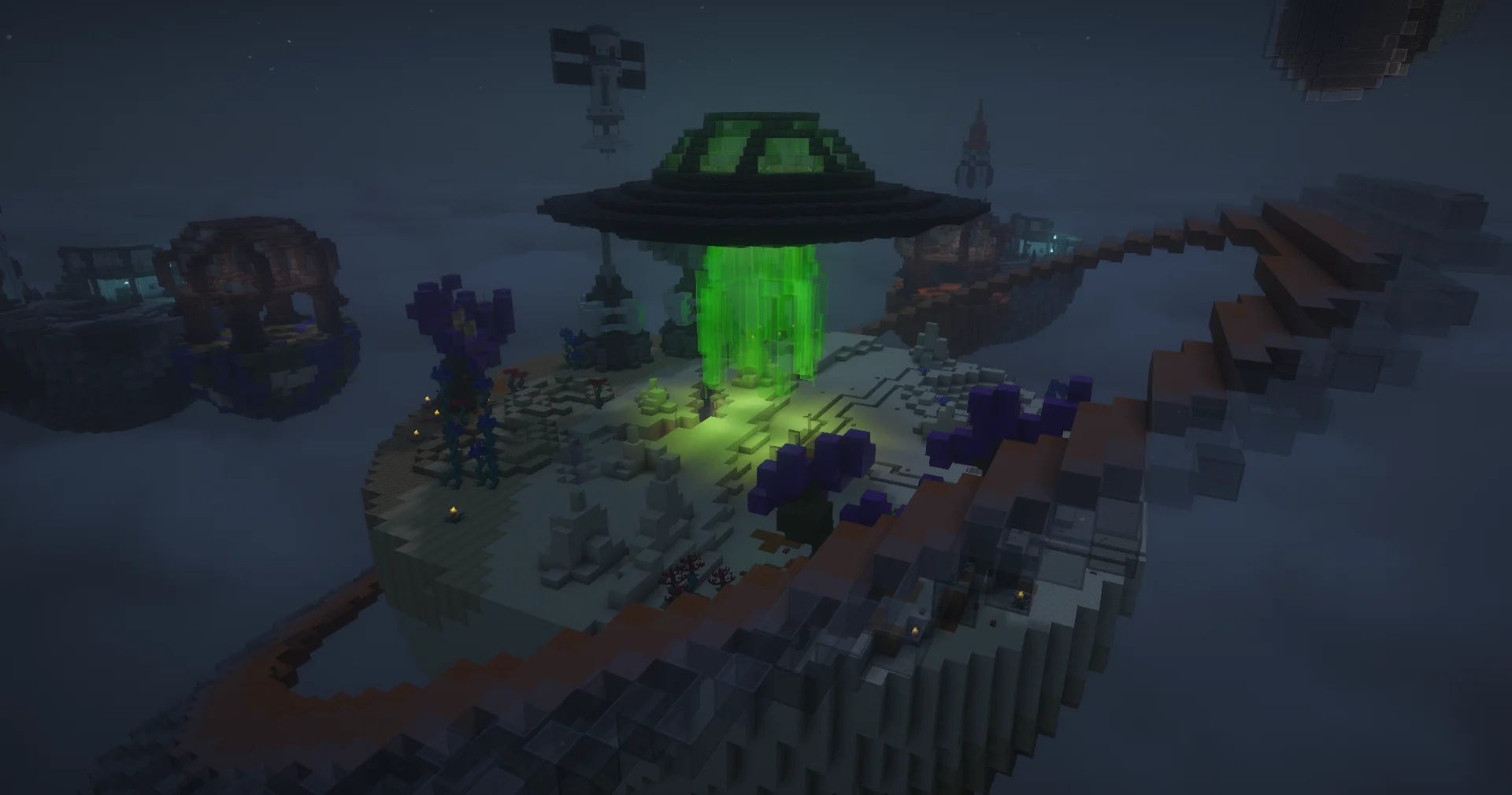 Planets BedWars Map Minecraft Map