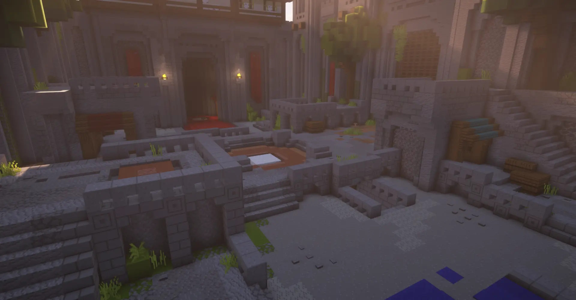 WoolWars Arenas | Ruins & Medieval Builds Arena screenshot 3