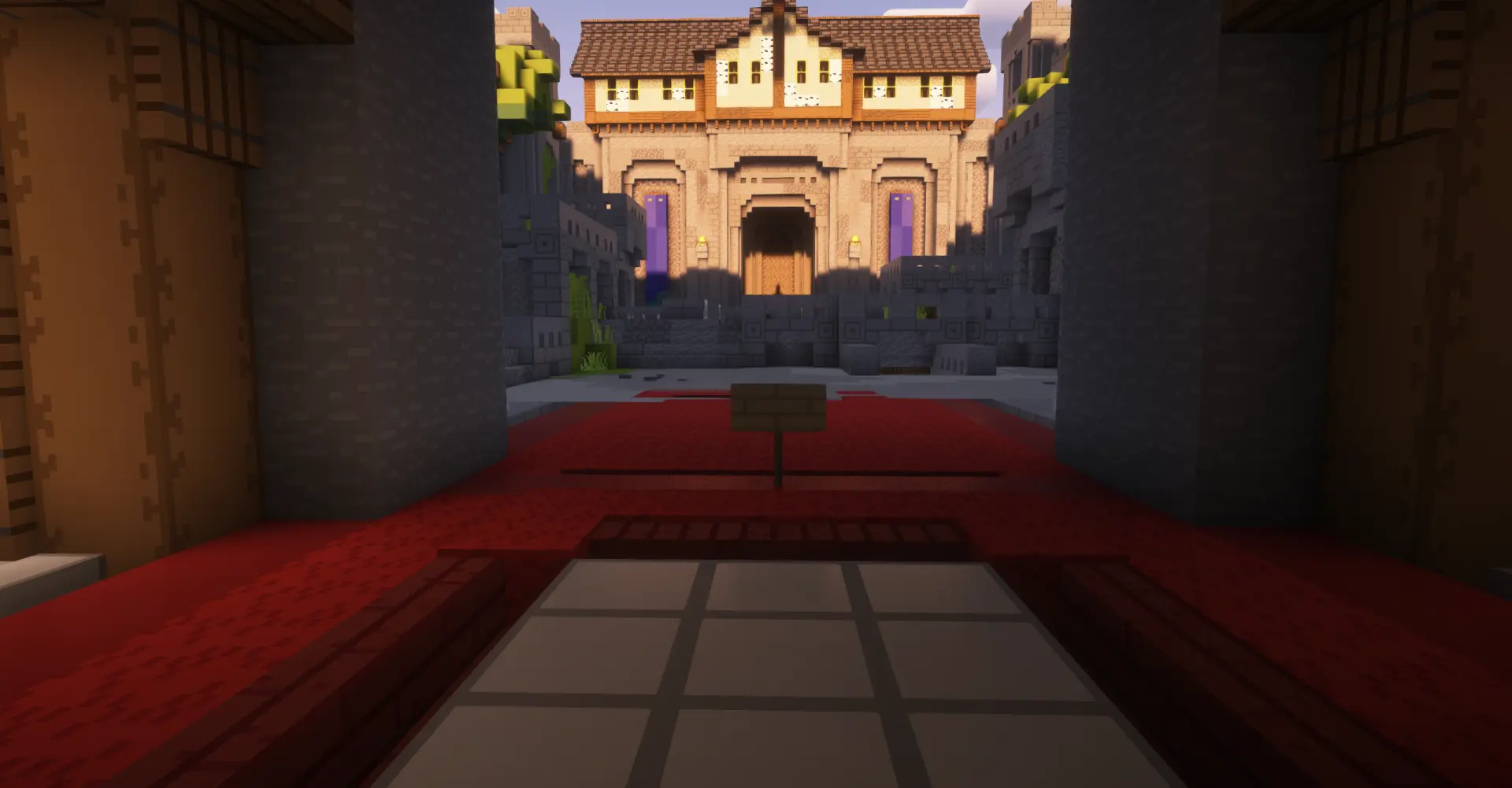 WoolWars Arenas | Ruins & Medieval Builds Arena screenshot 5