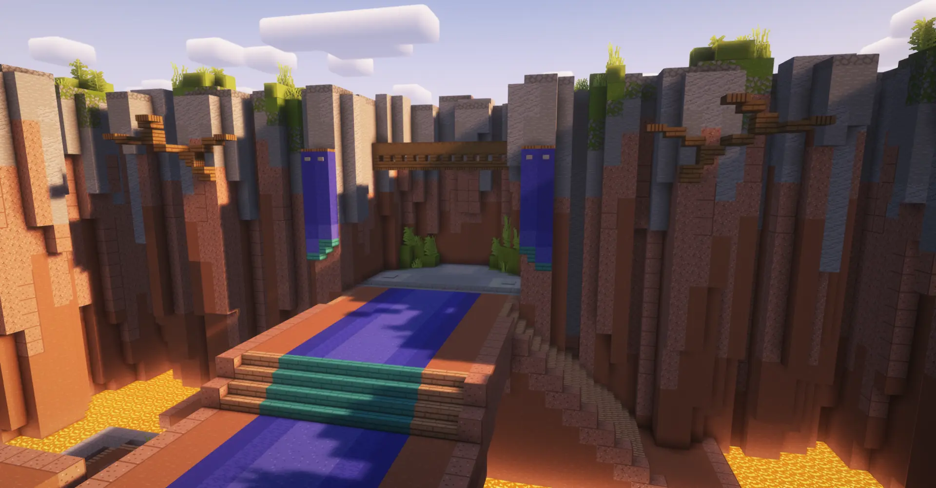 WoolWars Arenas | Ruins & Medieval Builds Arena screenshot 9