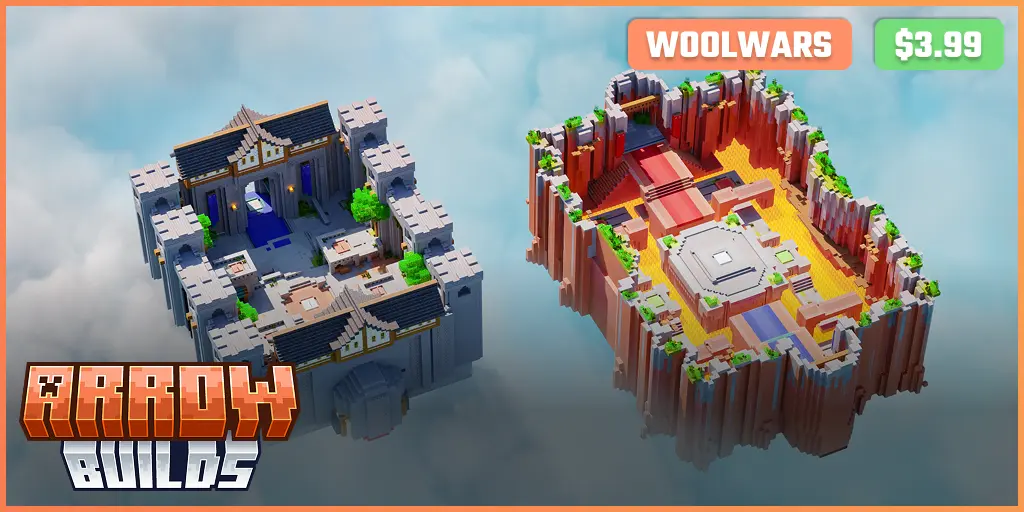 WoolWars Arenas | Ruins & Medieval