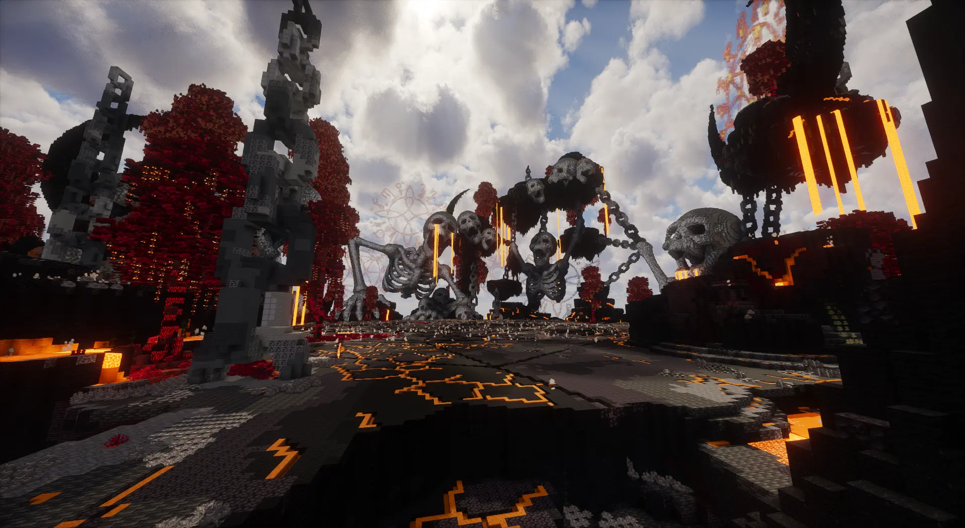 Hell Boss Arena 550 x 550 Builds Dungeon screenshot 1